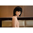 Ai, 53 inch 135cm tall, skinny, flat chested realistic Asian female sex doll with black hair.  Made By SY Doll.