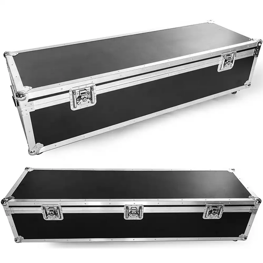 Black and silver sex doll flight/storage case