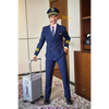 5ft 9in 176cm muscular White male sex doll with a large penis in a pilots outfit.