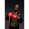 5ft 9in 175cm muscular Black male sex doll bald with a large penis dressed in a boxing outfit.