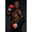 5ft 9in 175cm muscular Black male sex doll bald with a large penis dressed in a boxing outfit.