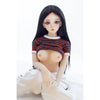 Christina, 60cm anime style mini sex doll with black hair and medium breasts.  Made by SY Doll.  