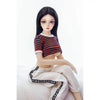 Christina, 60cm anime style mini sex doll with black hair and medium breasts.  Made by SY Doll.  