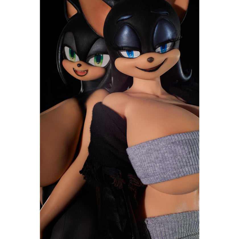 Aria and Ruby are 70cm silicone sex doll with deadly curves, cartoon-style eyes, and skintight chaos. Sonic-inspired. Lust-enhanced. Absolutely not safe for sanity.