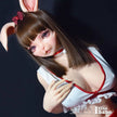 Life like 4ft 11in or 150cm anime style rabbit face silicone love doll with customizable body and hair.