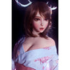 Life like 4ft 11in or 150cm anime style silicone love doll with customizable body face and hair.