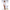 5ft 5in or 164cm curvy hybrid sex doll with long legs, long blonde hair, large breasts and brown eyes in a white shirt and underwear.