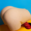 TPE sex doll butt with fair skin.