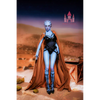 5ft 1in 156cm tall hot blue alien TPE sex doll with a slim figure and large E-cup breasts.