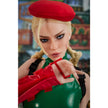 Freya KA 70cm silicone mini doll green outfit red beret Climax Dolls full body standing pose