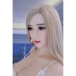 TPE sex doll from AFDoll. 5ft 2in 158cm tall. Long blonde hair with D cup breasts and a slim figure and white underwear.