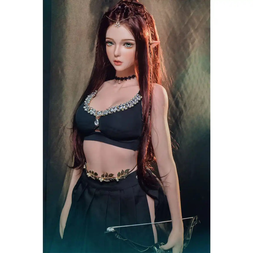 Life like 4ft 11in or 150cm Elf silicone love doll with slim athletic body.