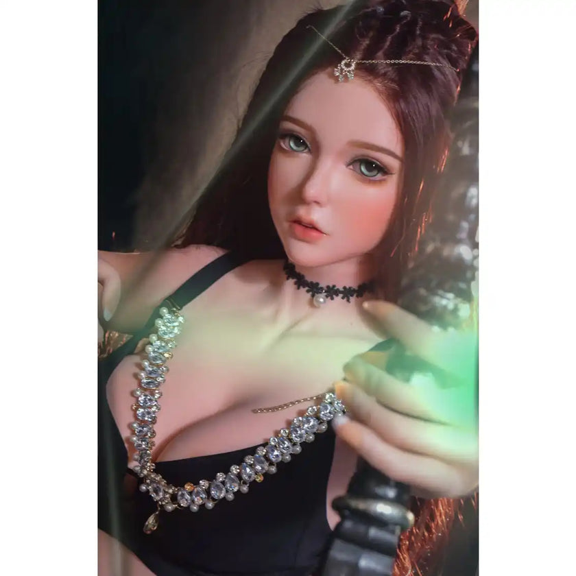 Life like 4ft 11in or 150cm Elf silicone love doll with slim athletic body.