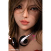 5ft 5in 165cm anime style female TPE sex doll by FunWest with brown hair, C-cup breasts and slim figure.