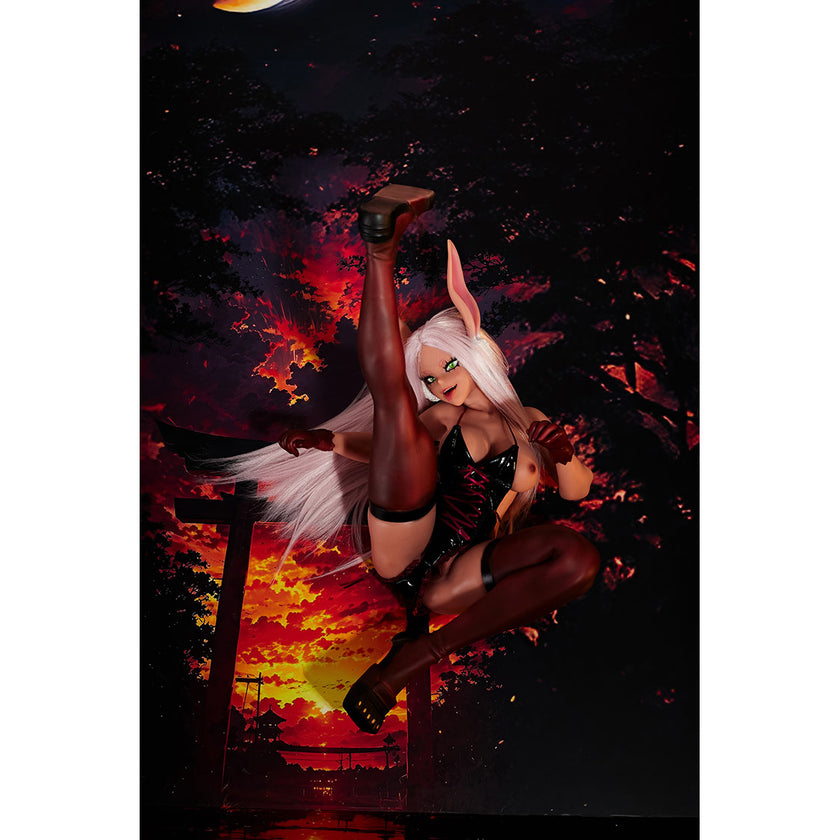 Mila is a devilishly cute 70cm mini sex doll with demon ears, anime eyes, and a sinful smirk. Silicone sculpted and ready to wreak havoc in your bed.