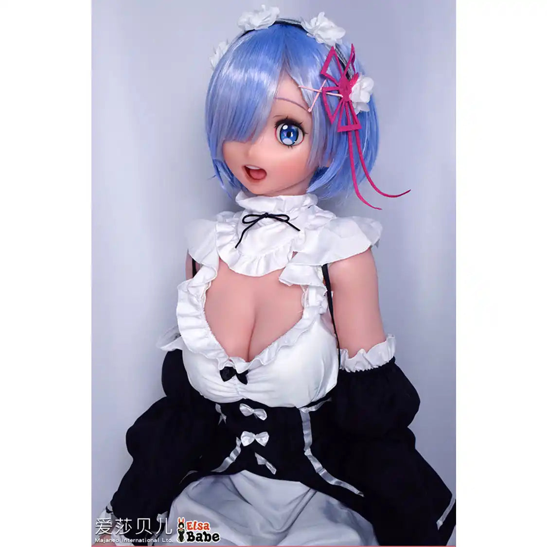 Mishima Nico life like 4ft 10in or 148cm anime female silicone sex doll with customizable eyes, body and hair.