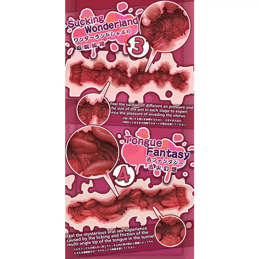 Life like 4ft 11in or 150cm silicone fox love doll with red hair and slim athletic body.