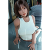 5ft 4in 163cm tall hot Asian TPE sex doll with large E-cup breasts, brown eyes and short dark hair.