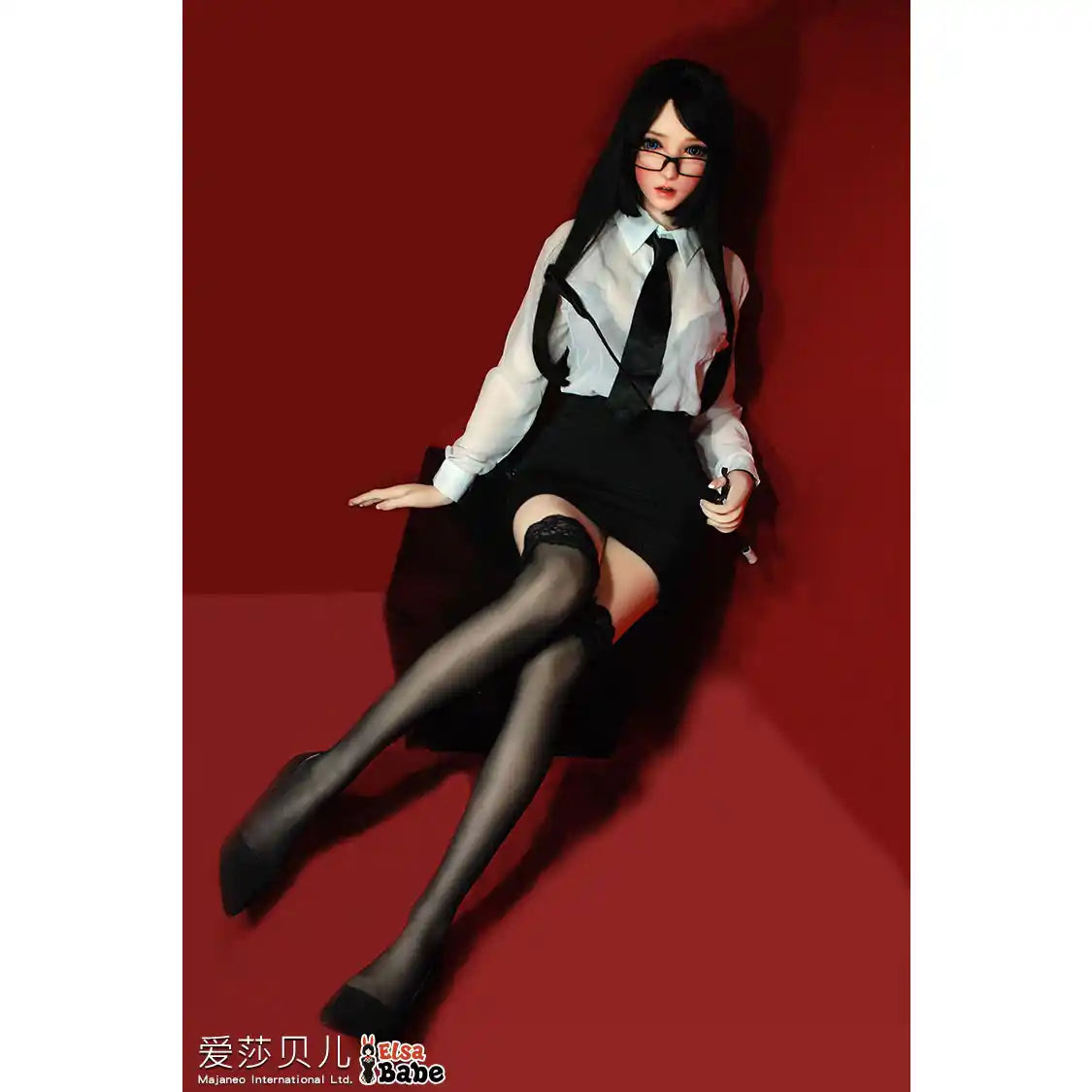 Soyama Mai Life like 5ft 5in or 165cm anime style silicone sex doll with customizable body and hair.