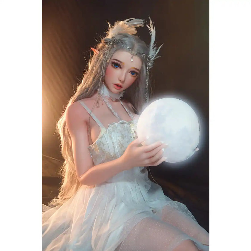 Takano Rie life like 4ft 11in or 150cm luxury anime style Elf princess silicone sex doll with customizable body and hair. By Elsa Babe
