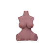 Marina, life size ultra realistic female TPE sex doll torso with large Gel filled breasts in either fair or wheat skin tone.  Made by Joy Toy.