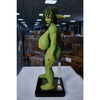 Zarga 70 cm silicone goblin-style fantasy figure with green skin and brown outfit – Climax Fantasy Collection