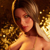 Climax Doll ULW 662 Hedia ultra lightweight silicone torso doll head shot.
