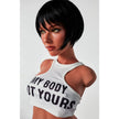 bust shot of Climax Doll ULW 882 Livia ultra lightweight silicone torso doll