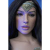 Ultra realistic Artemis silicone doll head from doll forever.