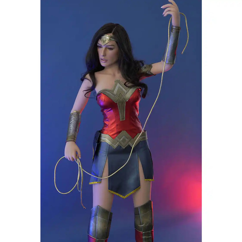 Ultra realistic Artemis silicone doll head from doll forever.