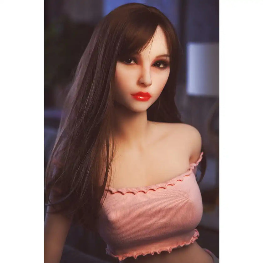 145cm sex doll with a fit body and small perky breasts.