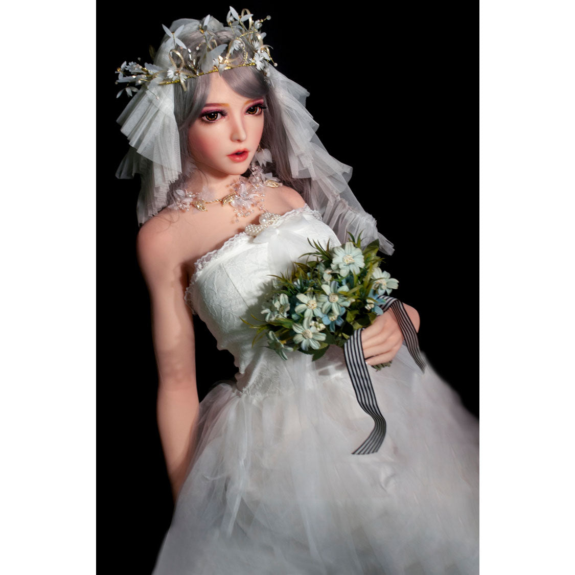 Fantasy Wedding dress for Elsa Babe 4ft 11in or 150cm sex dolls