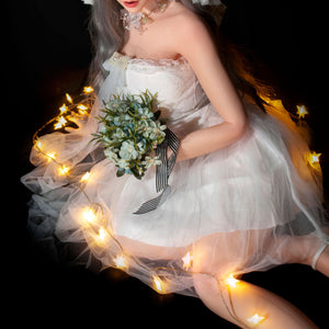 Fantasy Wedding dress for Elsa Babe 4ft 11in or 150cm sex dolls