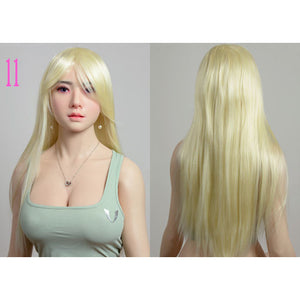 Long Straight Blonde Wig For Sex Dolls