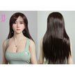 Long Brunette Sex Doll Wig