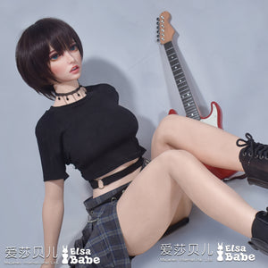 Punk rock girl outfit for Elsa Babe 4ft 11in or 150cm TPE and silicone sex dolls