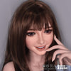 Silicone sex doll head from Elsa Babe for 150cm dolls.